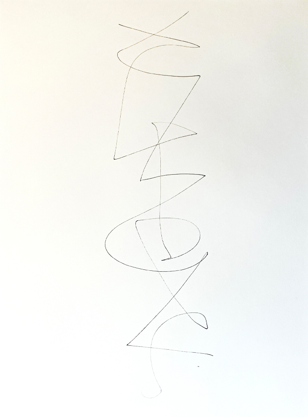 freie Linien – Liniendickicht