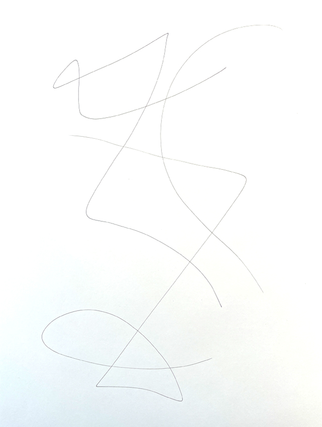 freie Linien – Liniendickicht